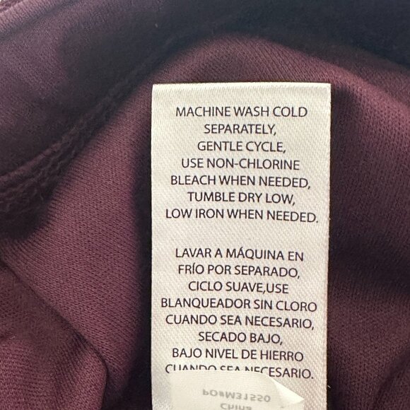 Wildfox Armidale Midi Length Skirt Dark Purple Sequin Size L Fitted Bling - Picture 10 of 12